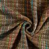 Bouclé en laine vierge mélangée Rayures colorées & lurex – marron moyen,  thumbnail number 5