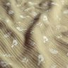 Tissu double gaze de coton Branches et petits oiseaux – kaki clair/blanc,  thumbnail number 2