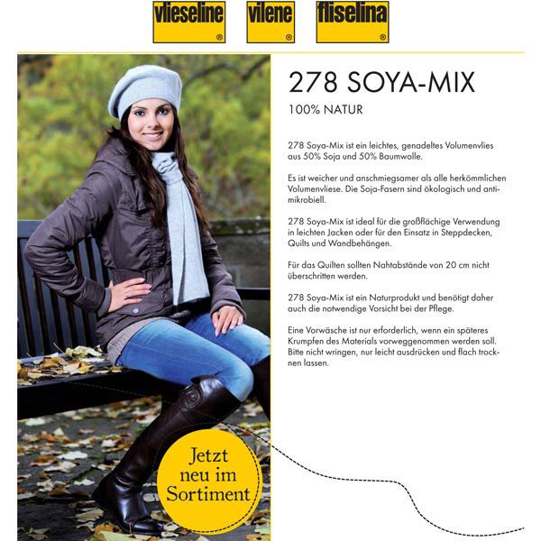 278 Soya Mix Volumineux | Vlieseline – nature,  image number 2
