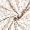 Popeline coton Branches de feuilles – blanc/anémone,  thumbnail number 3
