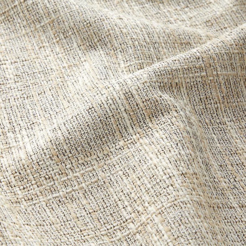 Tissu d’extérieur Mélange texturé – noix de cajou,  image number 3
