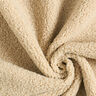 Tissu de décoration peluche – beige foncé,  thumbnail number 3