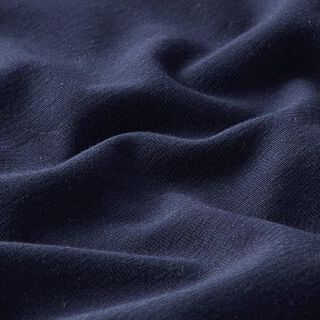 GOTS Jersey coton | Tula – bleu marine | Reste 70cm, 