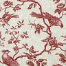 Lin de décoration Oiseaux – carmin,  thumbnail number 1
