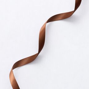 Ruban de satin [9 mm] – marron moyen, 