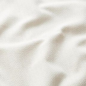 Tissu de décoration Jacquard Chevron discret – écru, 