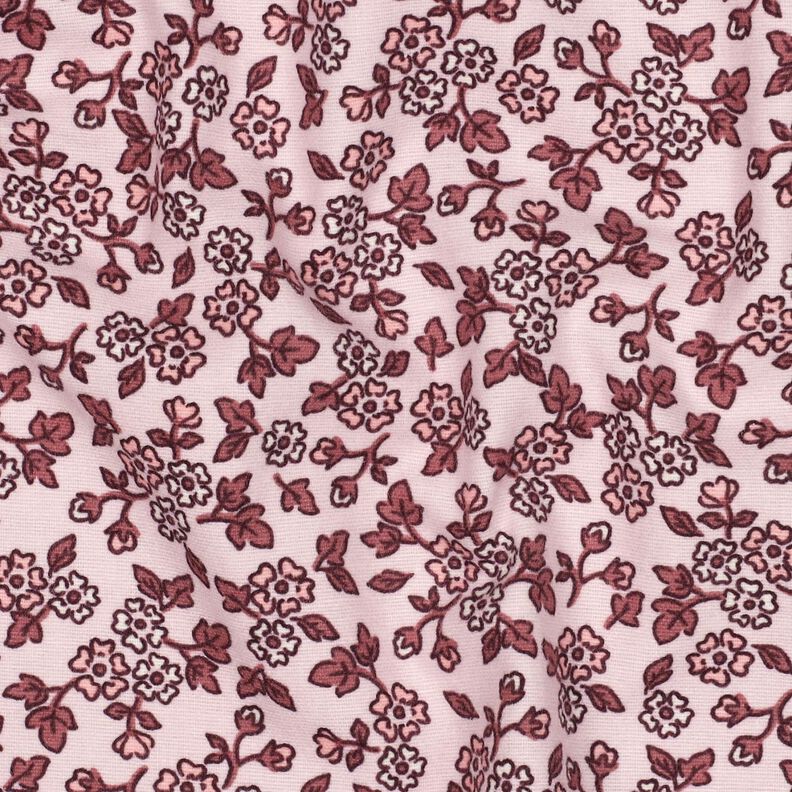 Flanelle coton Petite fleur | Poppy Fabrics – rosé/mauve, image number 2