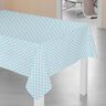 Coton enduit Flamant rose – bleu clair,  thumbnail number 6