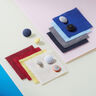 Bouton recouvert, Lin moyen – noir,  thumbnail number 2