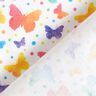 Tissu de décoration Satin de coton Papillons,  thumbnail number 4