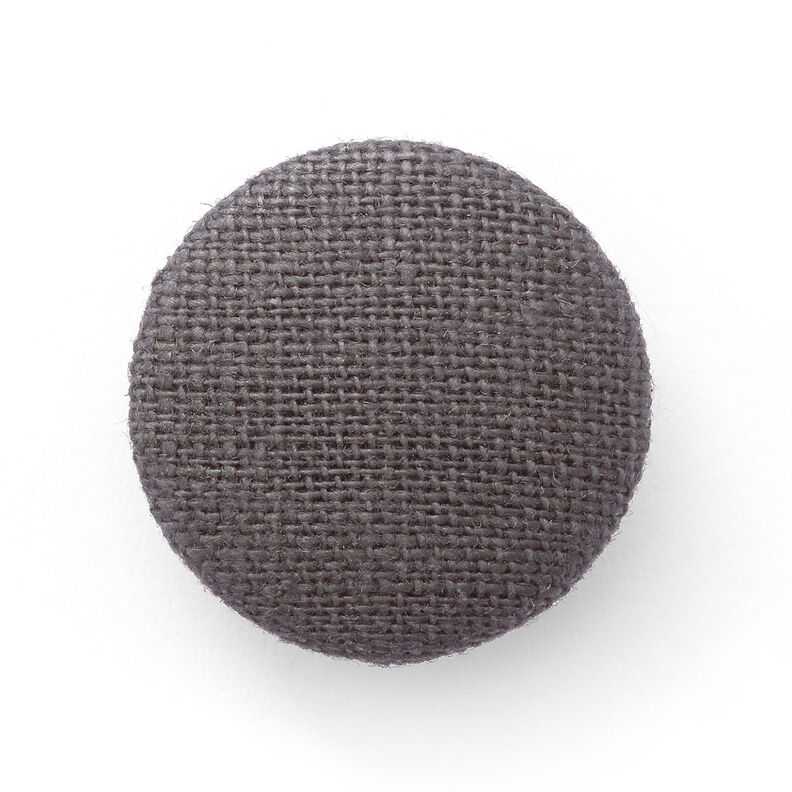 Bouton recouvert, Lin moyen – gris schiste,  image number 1