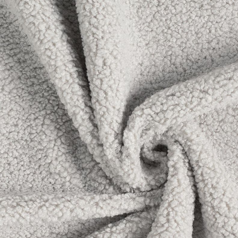 Tissu de revêtement Aspect peau de mouton – argent, image number 1