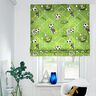 Tissu de décoration Semi-panama Match de football – vert,  thumbnail number 5