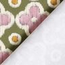 Tissu de décoration Canvas Aspect broderie – pin/vieux rose clair,  thumbnail number 4