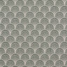 Tissu de décoration Semi-panama Éventails à nœud élégants – nature/roseau,  thumbnail number 1