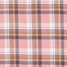 Flanelle coton Carreaux – vieux rose/argent ancien,  thumbnail number 1