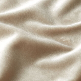 Tissu de décoration Velours – beige clair, 