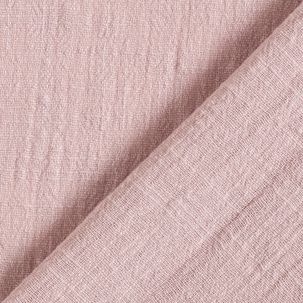 Tissu en coton Aspect lin – vieux rose,  image number 3