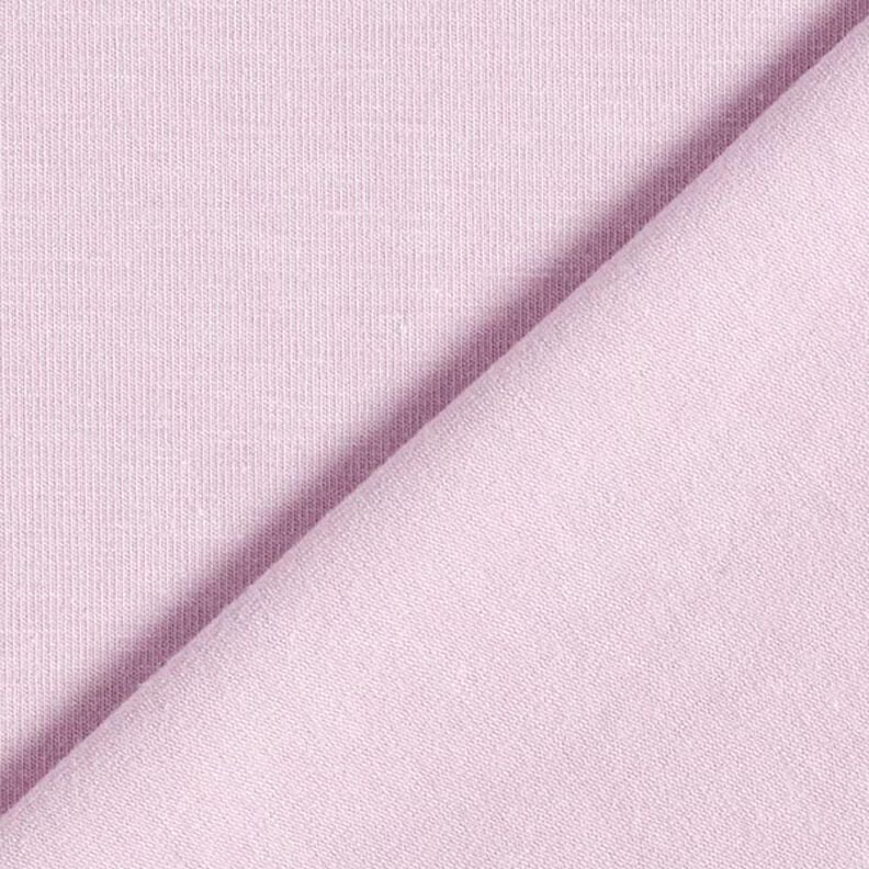 Jersey coton Medium Uni – vieux rose,  image number 3