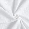Tissu double gaze de coton Dentelle brodée Losange – blanc,  thumbnail number 3