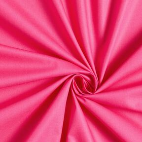 Popeline coton Uni – rose intense, 