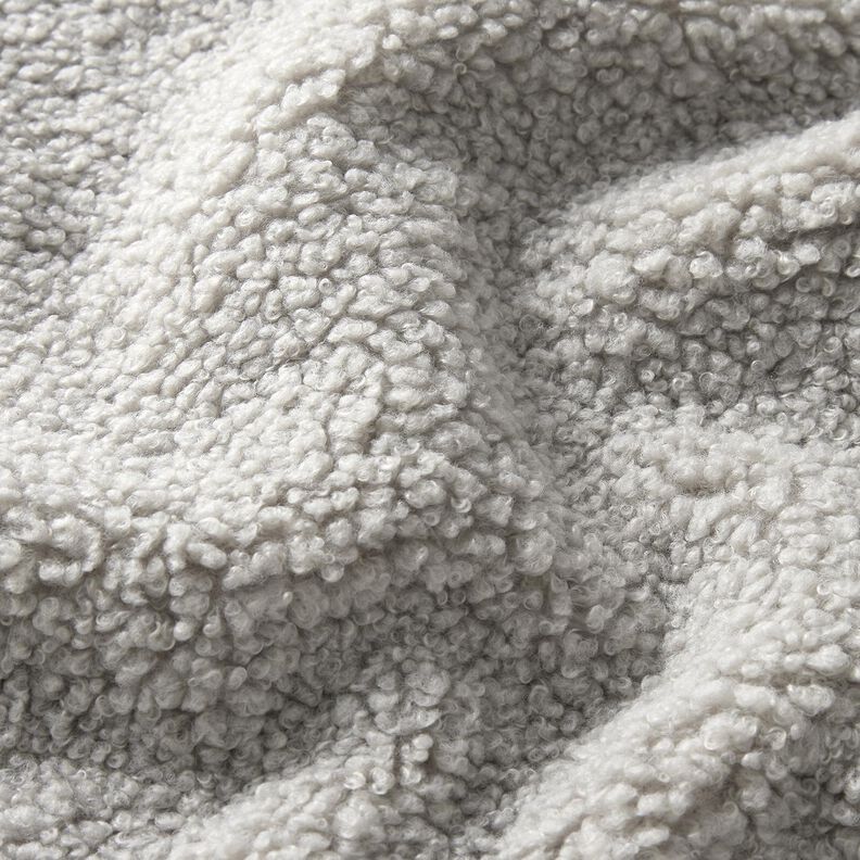 Tissu de revêtement Aspect peau de mouton – argent, image number 2
