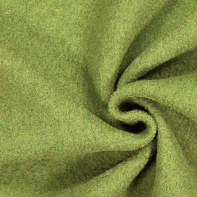 Loden de laine foulé – vert,  image number 1