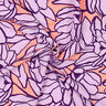 Lenzing Ecovero Inked Bouquet | Nerida Hansen – orange pêche/lavande,  thumbnail number 4