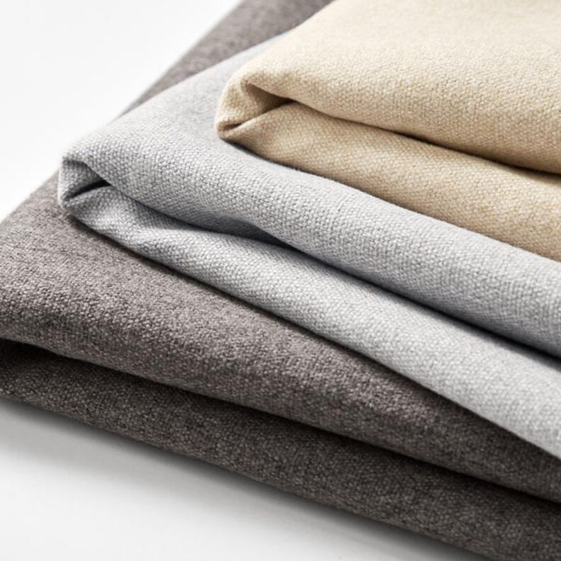 Tissu de revêtement Aspect laine – gris foncé,  image number 4
