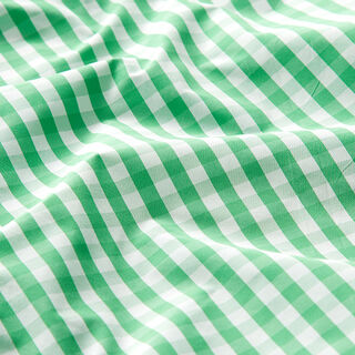 Soie à ballons carreaux Vichy – vert/blanc, 