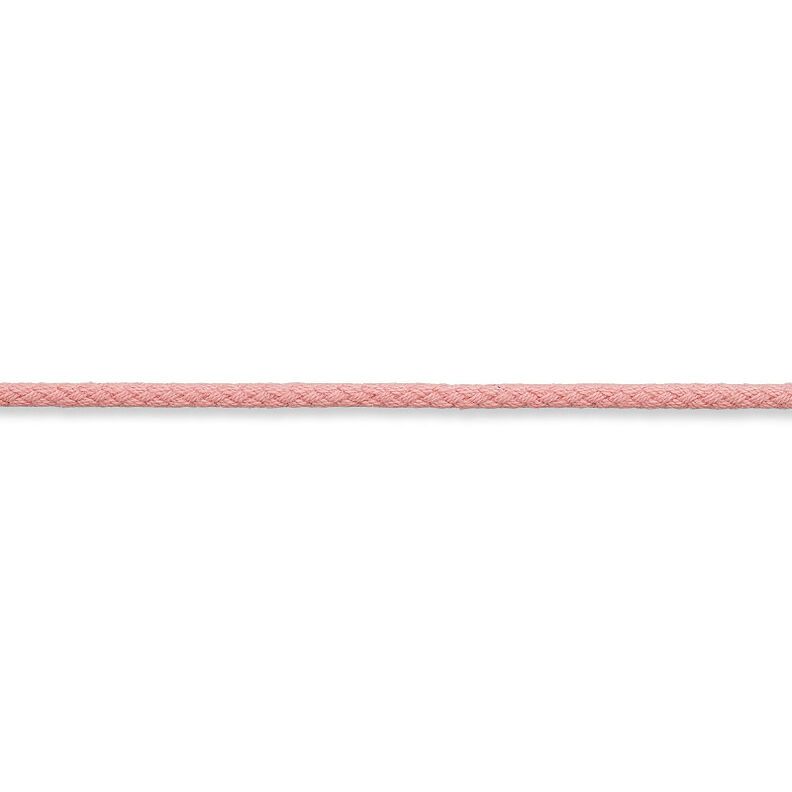 Cordon en coton [Ø 3 mm] – vieux rose,  image number 2