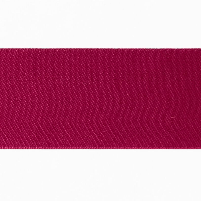 Ruban de satin [50 mm] – rouge bordeaux,  image number 1