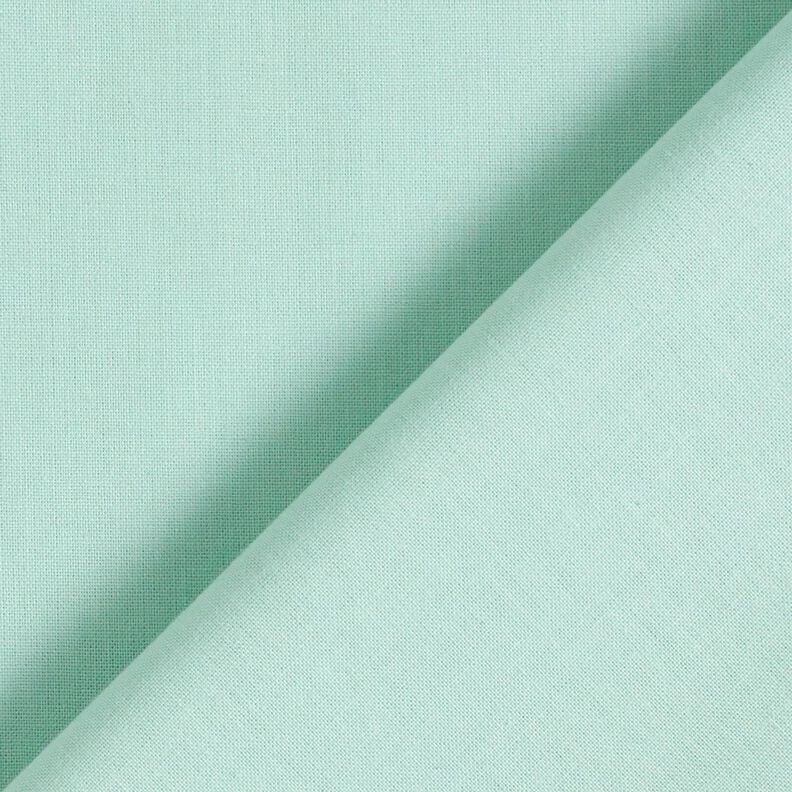 Tissu en coton Popeline Uni – menthe clair,  image number 3