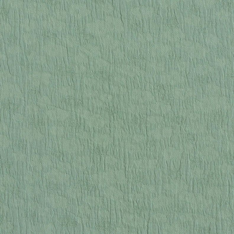 Tissu double gaze de coton Jacquard Fleurs – roseau, image number 5