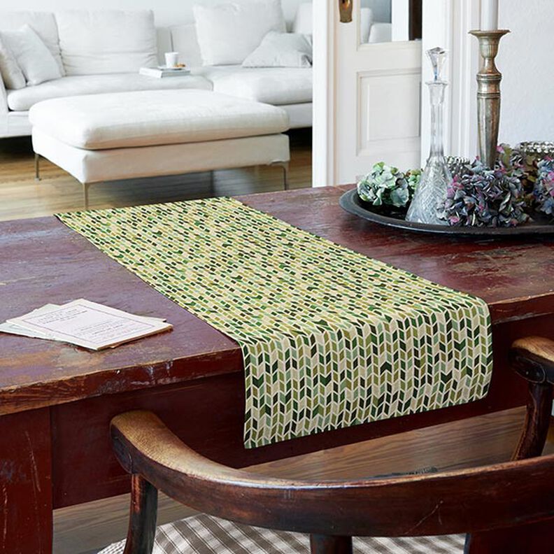 Jacquard Gobelin Zigzag – vert, image number 7