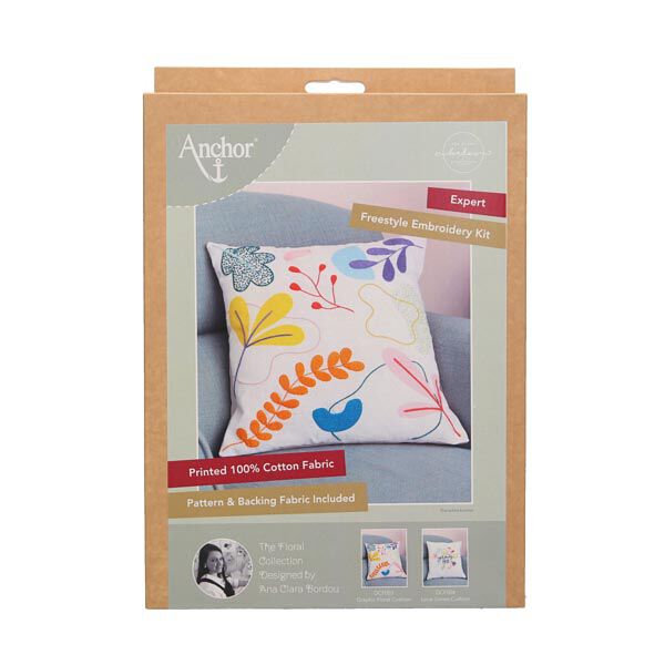 Kit broderie Housse de coussin rêve floral, image number 3