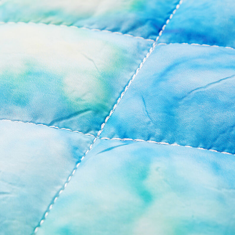 Tissu matelassé Dégradé arc-en-ciel – blanc/mélange de couleurs,  image number 6