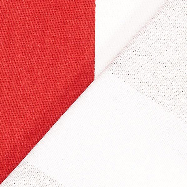 Sergé en coton Rayures 4 – rouge/blanc,  image number 3
