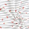 Jersey coton Rayures et cerises – écru,  thumbnail number 3