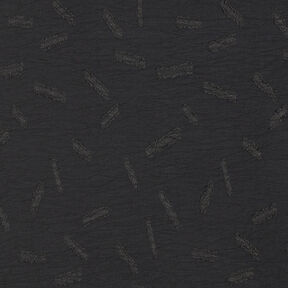 Jacquard dobby Rayures – noir, 