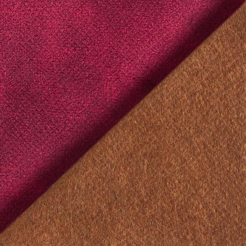 Tissu de revêtement Velours convient aux animaux domestiques – carmin,  image number 3