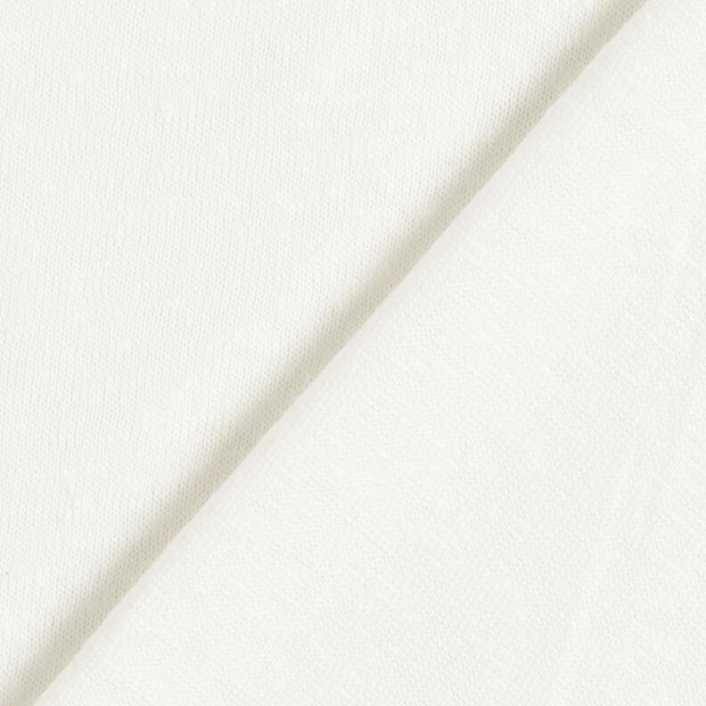 Tricot fin mélange viscose lin – écru,  image number 3