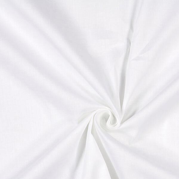 Popeline Stretch – blanc,  image number 1