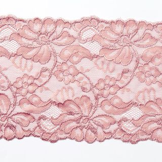Dentelle élastique Selene [150 mm] - vieux rose, 