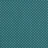 Coton enduit petits pois – pétrole légère,  thumbnail number 1