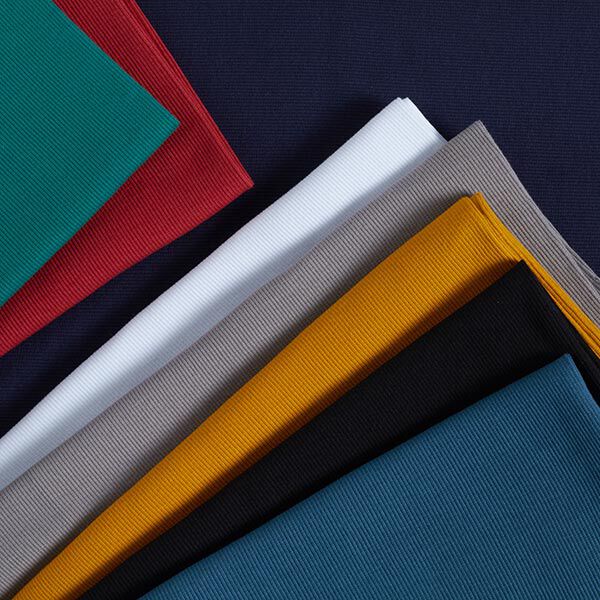 GOTS 2x2 Bordures | Tula – bleu marine,  image number 4