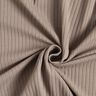 Jersey côtelé uni – marron moyen,  thumbnail number 1