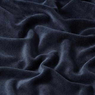 Velours stretch Tissu Nicki – bleu marine, 