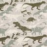Sweatshirt gratté Dinosaures camouflage Chiné – taupe clair/roseau,  thumbnail number 1