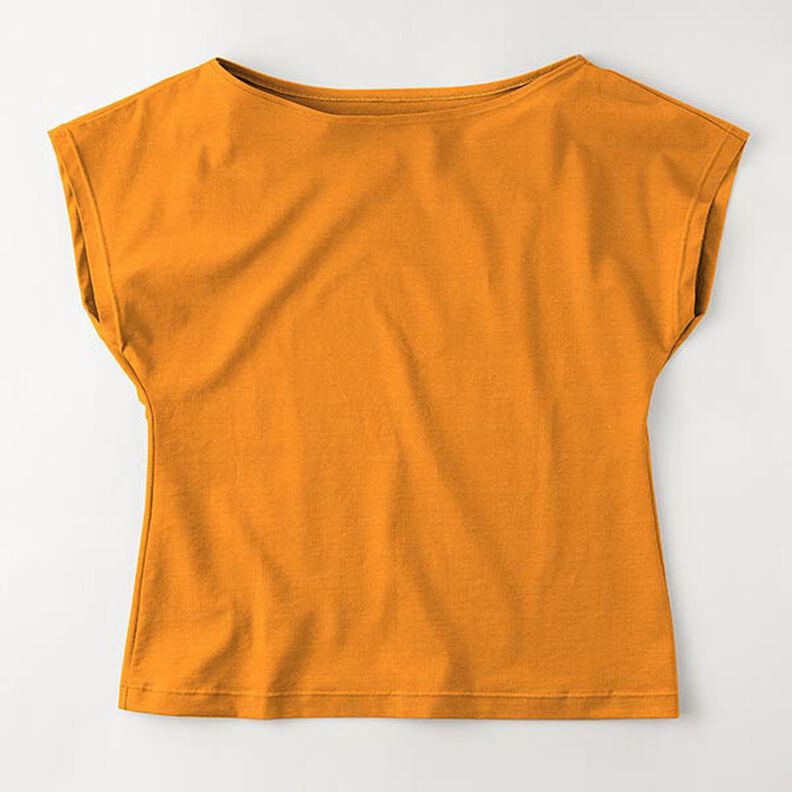 Jersey coton Medium uni – orange,  image number 8